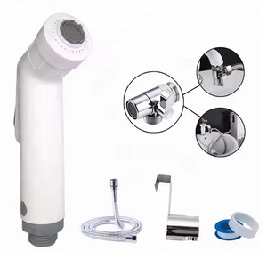 Bathroom white Toilet Handheld Shower Bidet Spray set