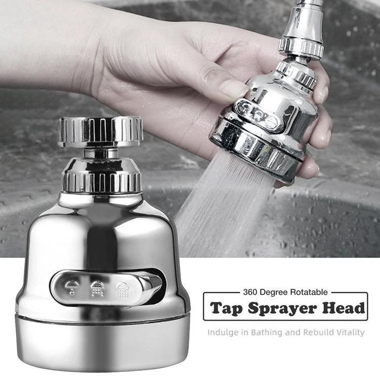 360 degree Rotatable Splash Filter Kitchen Faucet  Head Filter Kitchen Faucet Sprayer Head