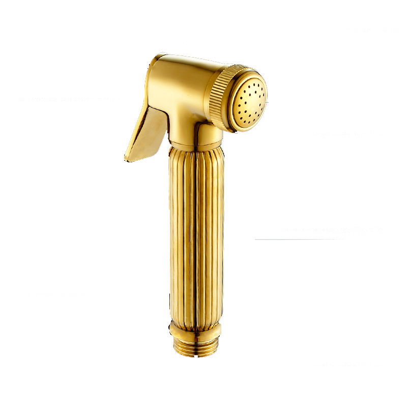 Bathroom Golden spray gun Premium Bathroom Handheld Diaper Bidet Faucet Sprayer Toilet Set