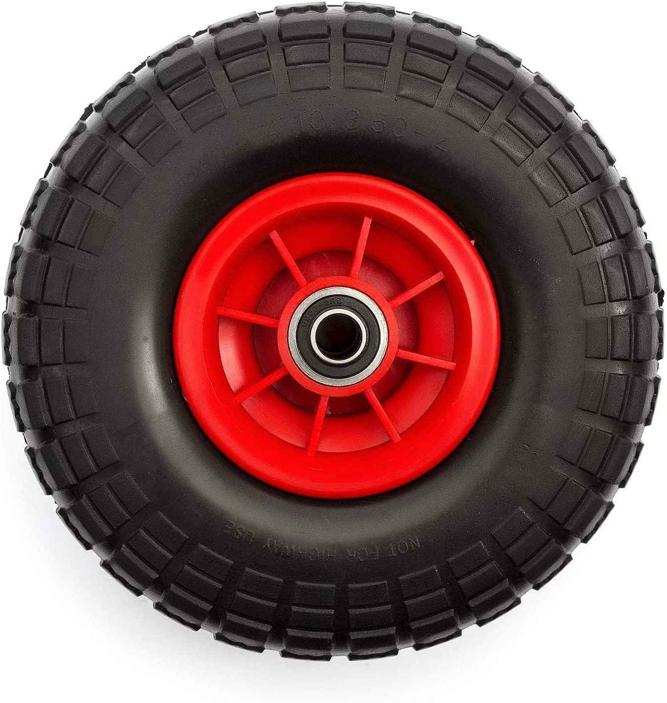 10 inch PU solid wheels  for wheelbarrow wheels solid rubber tyre