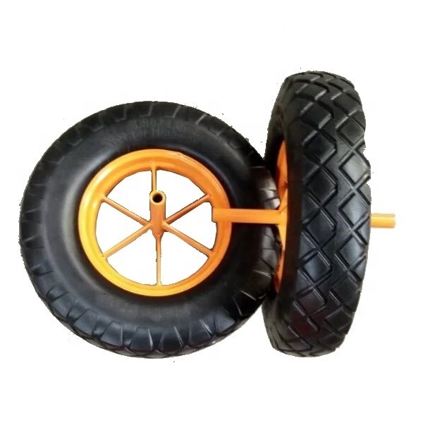 Wheelbarrow Tyre,   4.00-8, Solid  wheelbarrow Wheel,   16