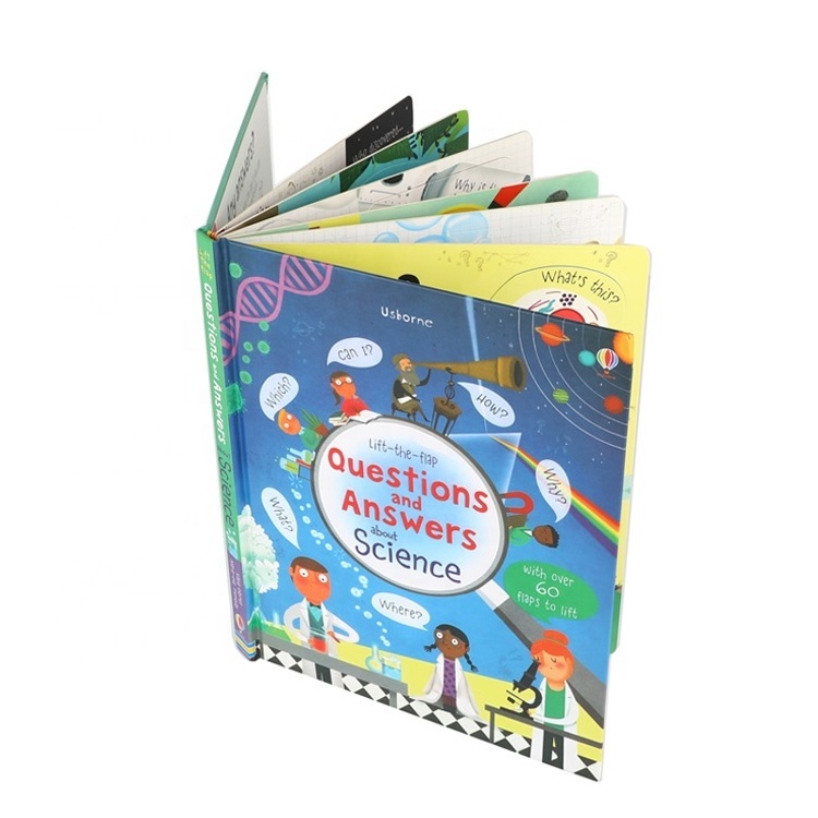 Custom Children Comic Books Printing Hardcover Printing Children Board Book