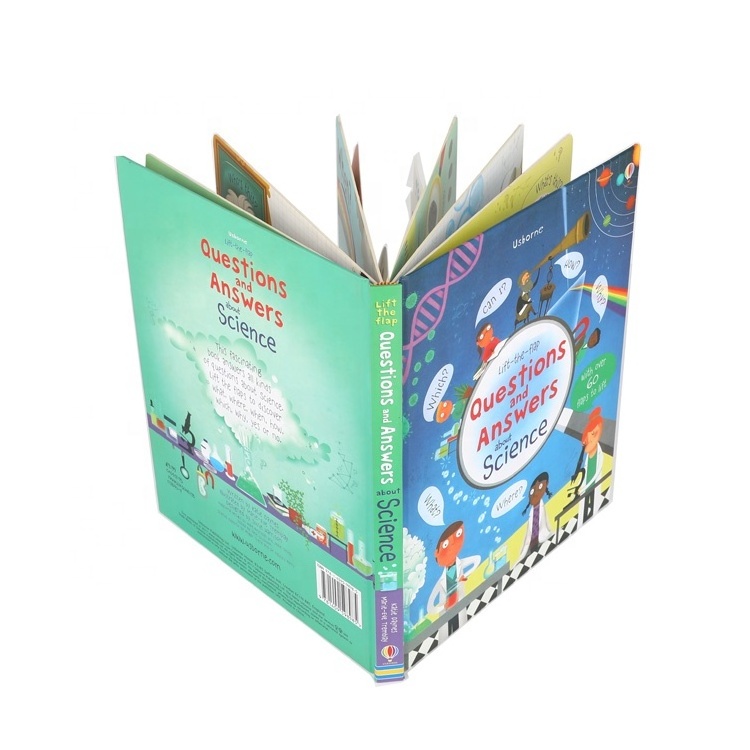 Custom Children Comic Books Printing Hardcover Printing Children Board Book