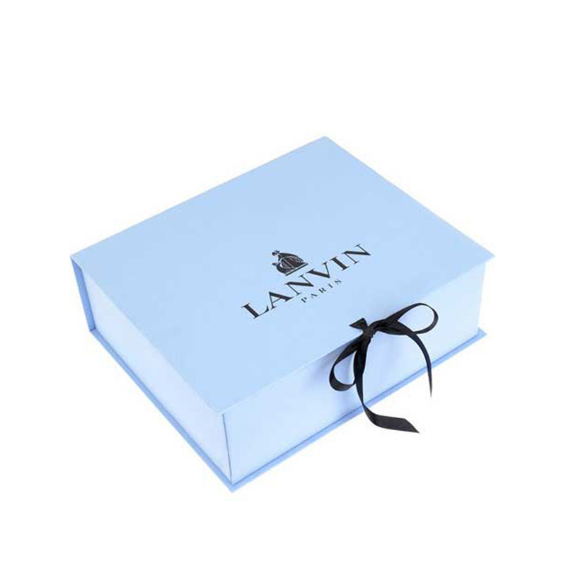 Wholesale Custom Design Logo Wedding Door Gift Box With Ribbon