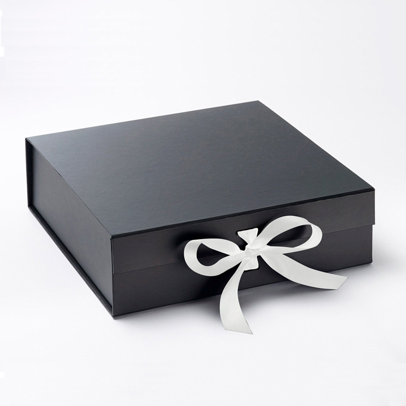 Wholesale Custom Design Logo Wedding Door Gift Box With Ribbon