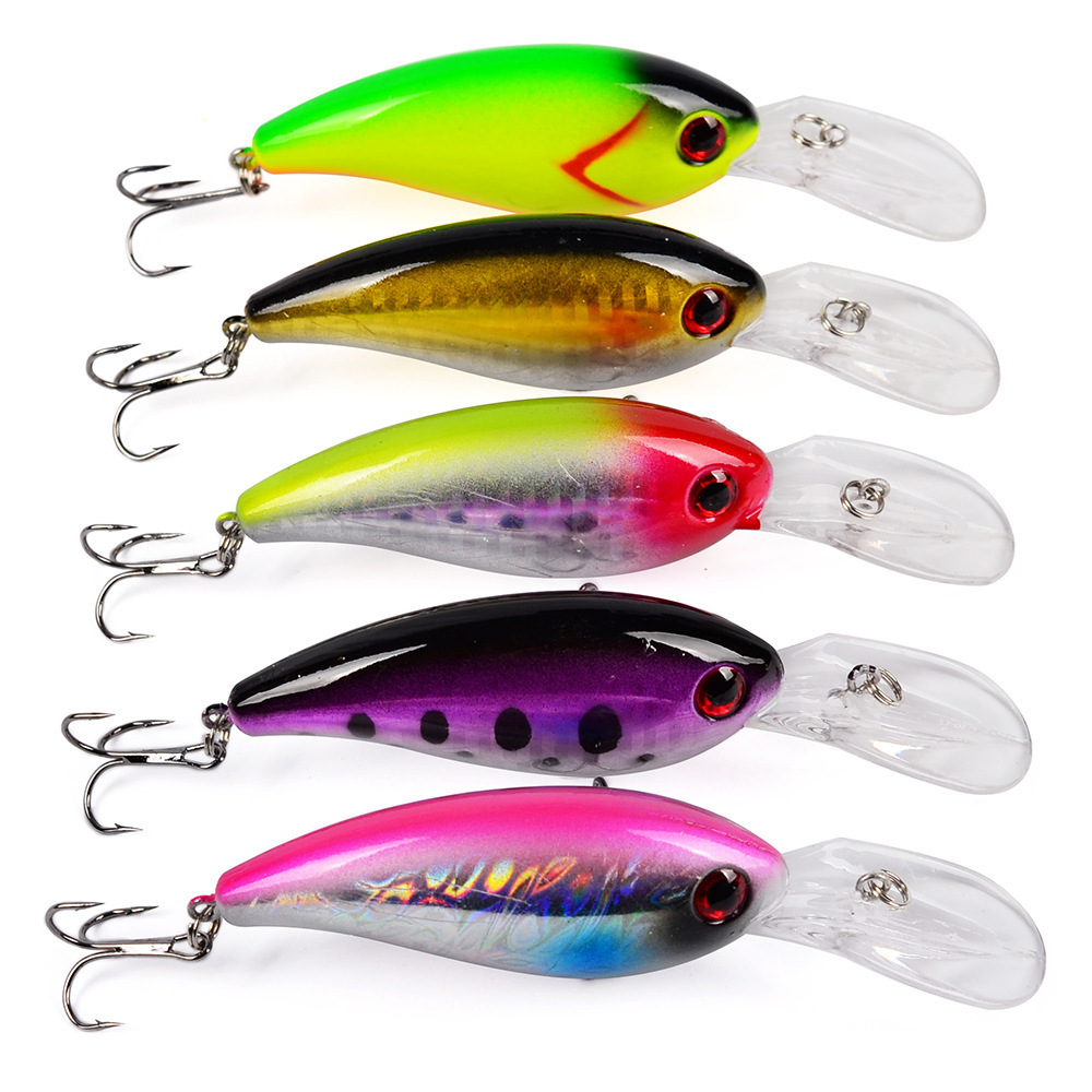 Fishing bait hard bait 10cm/14.2g Wobbler Artificial Crank Bait Bass trout Lure pike trolling pesca minnow tackle