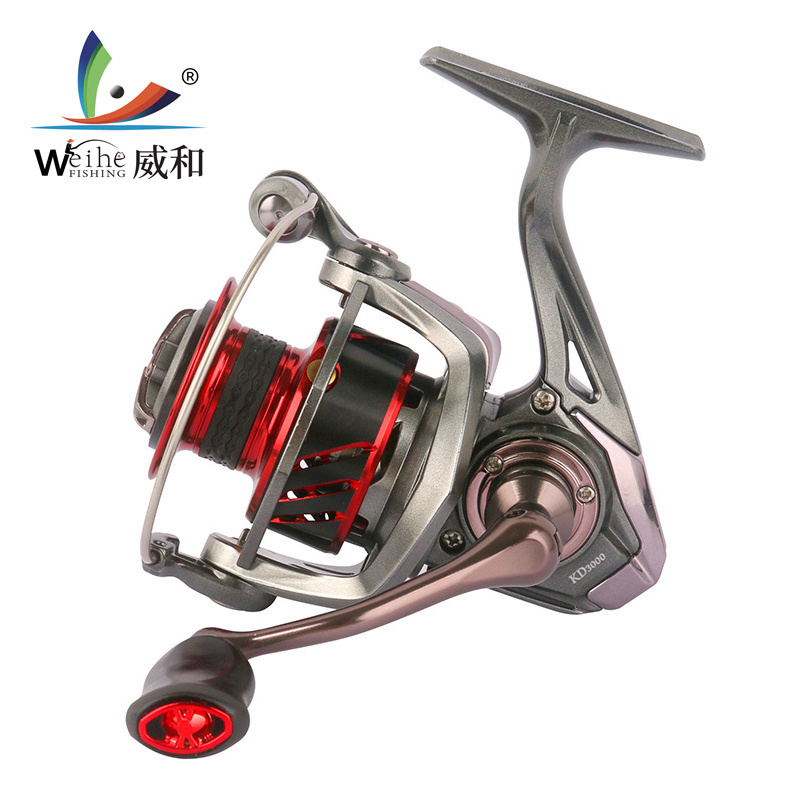 WEIHE KD 1000-7000 Series Spinning Fishing Reel For Freshwater And Saltwater