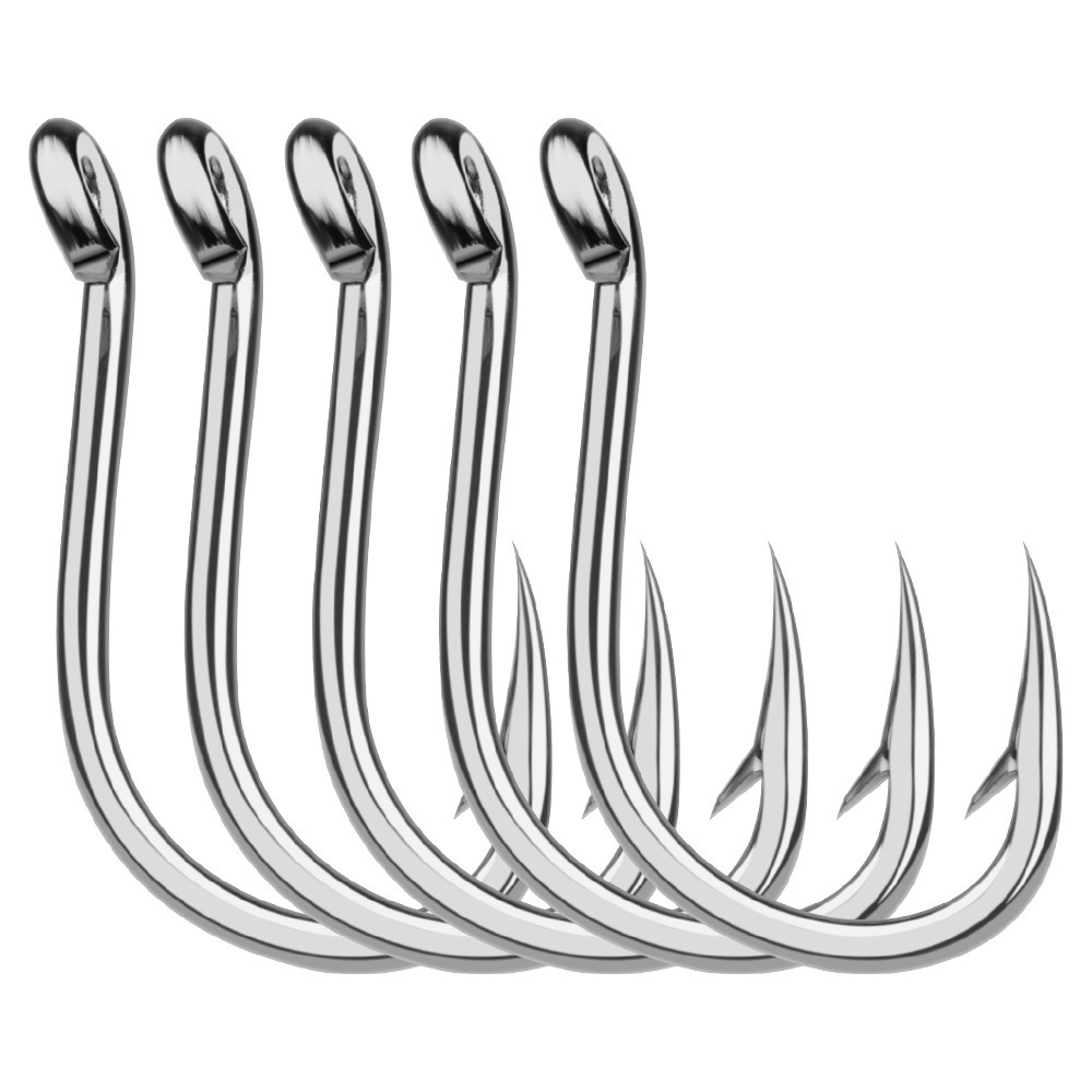 WIEHE 1/0 # to 13/0 #octopus Fishing Hooks High Carbon Sharpen Barbed Circle Hook Tackle Set Hardness Supplier Fishhooks