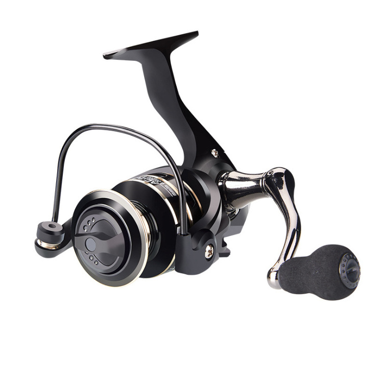 WEIHE saltwater fishing reels Full Metal Body Interchangeable Collapsible Handle Bass Bait Runner FISHING SPINNING REEL