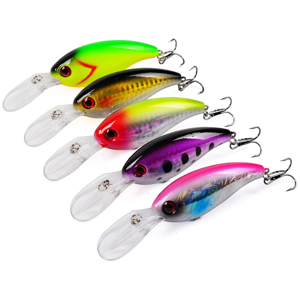 Fishing bait hard bait 10cm/14.2g Wobbler Artificial Crank Bait Bass trout Lure pike trolling pesca minnow tackle