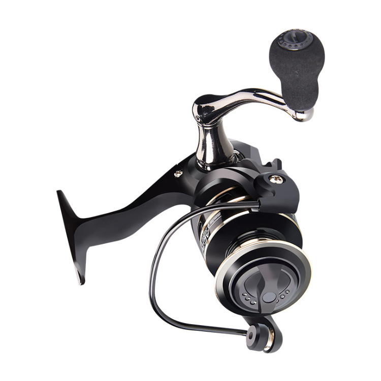 WEIHE saltwater fishing reels Full Metal Body Interchangeable Collapsible Handle Bass Bait Runner FISHING SPINNING REEL