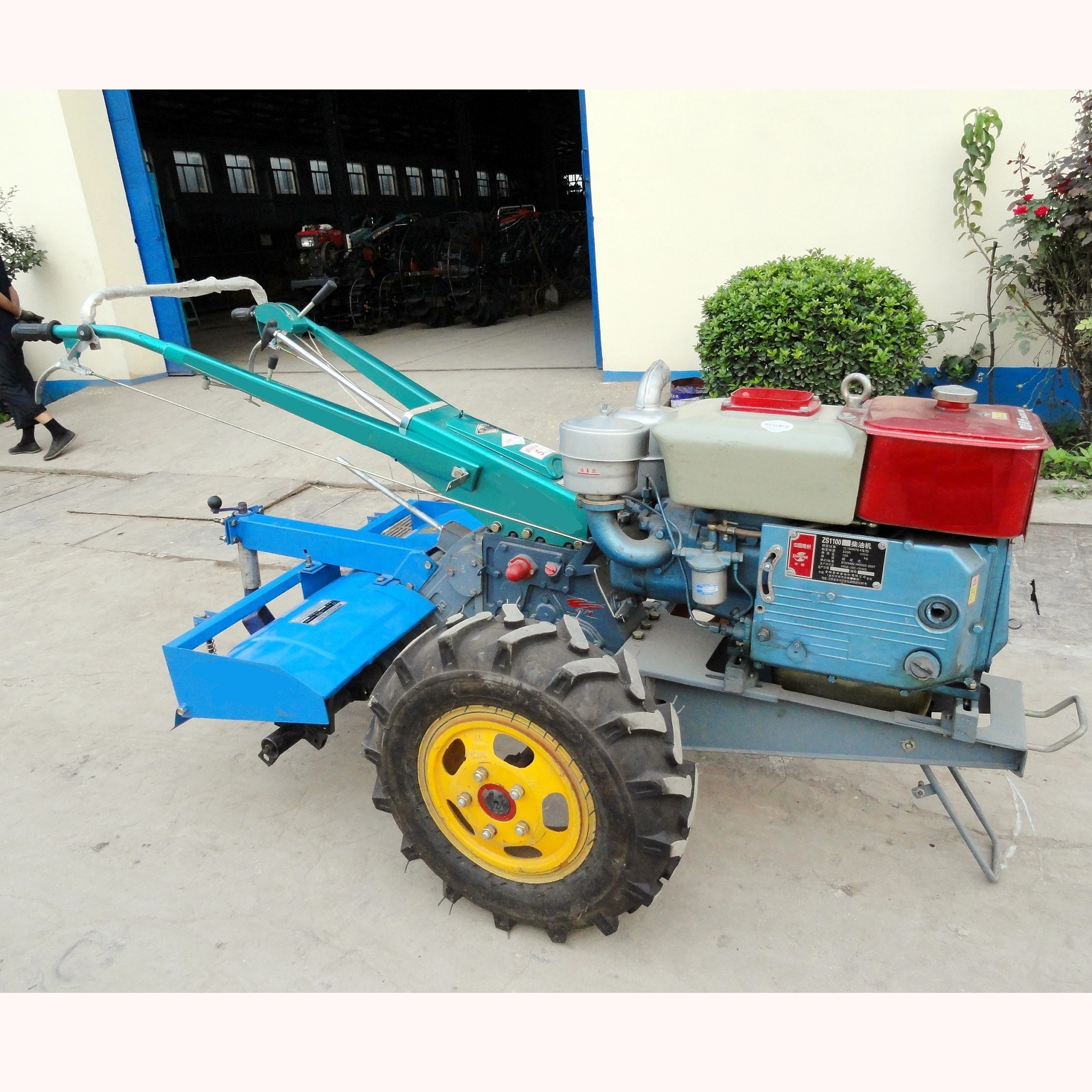 pto 2 wheel walking 18hp 22hp 28 hp 35hp gn61 gn151 diesel walk behind tractor in kenya