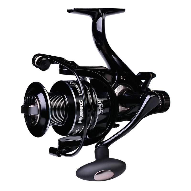 WeiHe Fishing Gear 5.2:1 4.7:1 Full metal spool spinning pole lure sea fishing tackle high speed long casting fishing reel