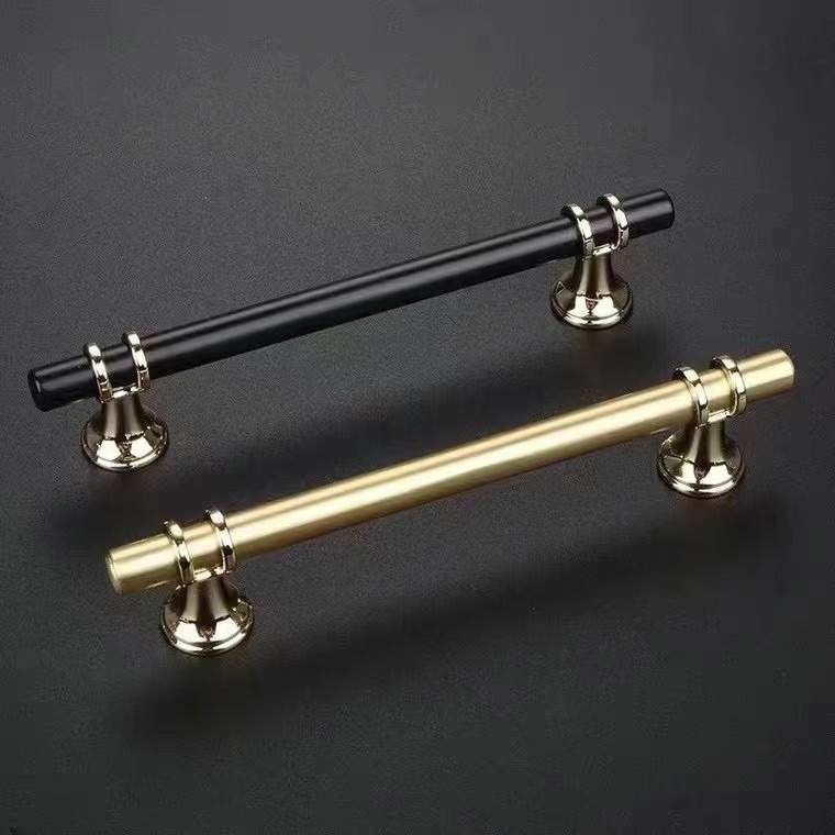 Aluminium Stainless Steel T Bar Handle Cupboard Drawer New Design Kitchen Bedroom Cabinet Solid Furniture Handle Knob