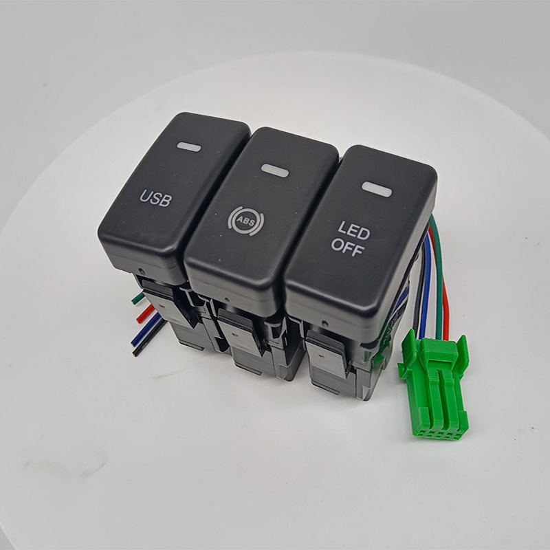 23.3*43 mm, Suitable for  Honda  Civic Accord Fit Odyssey,fog light switch, fog light harness switch, car modification switch,