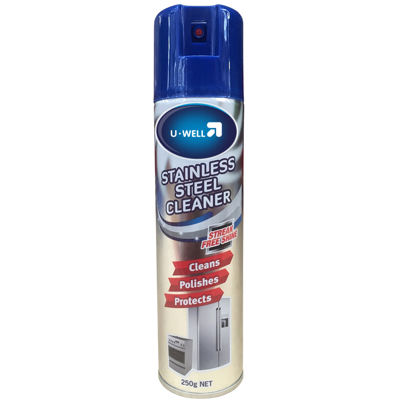 U.Well stainless steel cleaner spray and best seller of household detergent for cleaning stainless steel