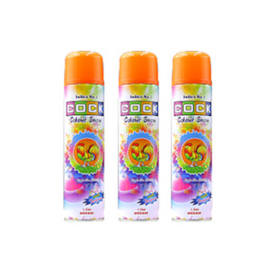 Festive Celebration Eco-Friendly Non-Flammable Fly Snow Spray For Outdoor Colour Party Snow Spray