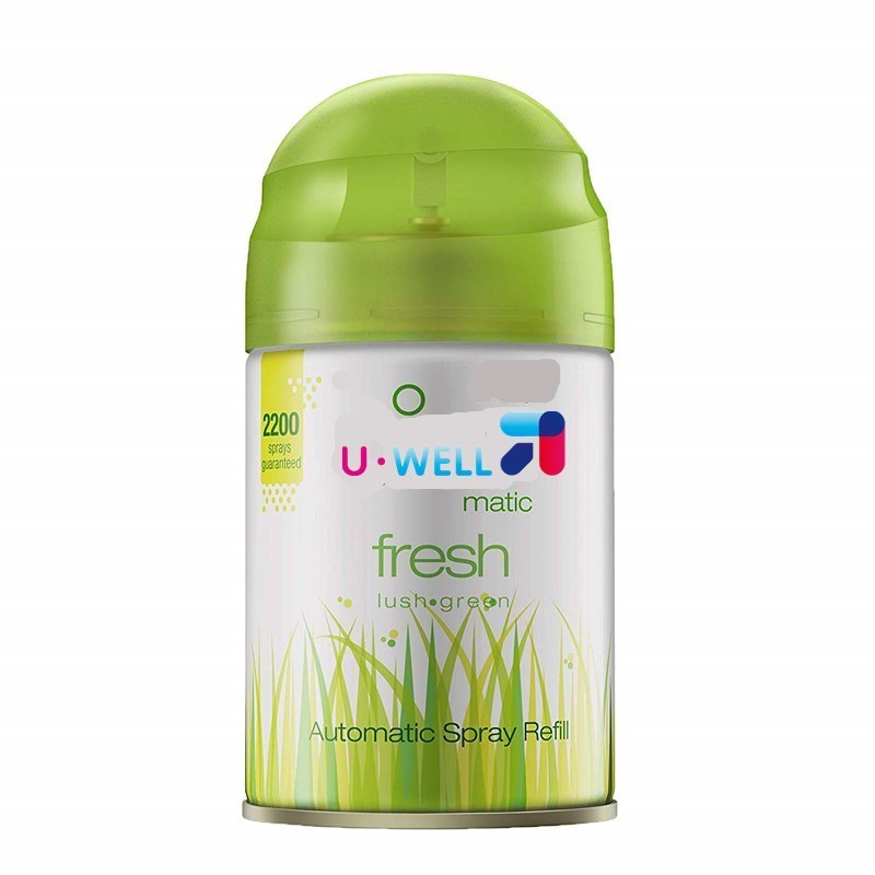 Automatic Air Freshener Refill Spray Pack Fresh Lush Green 250 ml