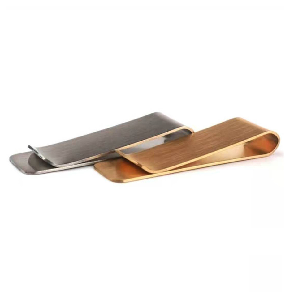 Custom stainless steel metal money clip  Stainless Steel Placard Spring Unique Bargains Top Quality Spring  BELT HOLSTER U Clip