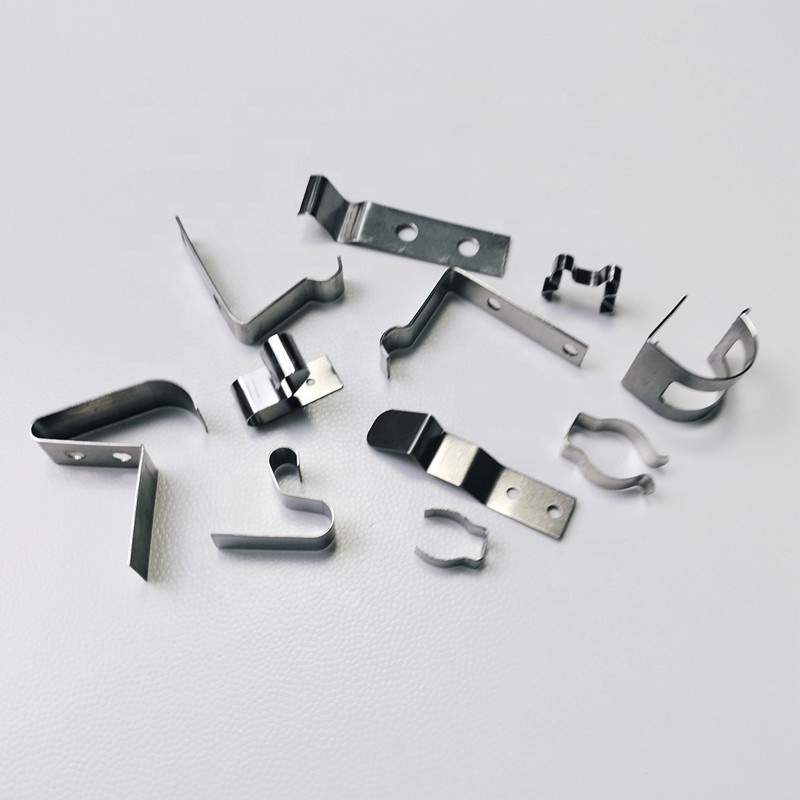 Flat Metal Clip OEM Spring Manufacturer Custom Flat Stainless Steel Clamp and Custom Metal Clip