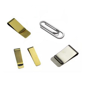 Custom stainless steel metal money clip  Stainless Steel Placard Spring Unique Bargains Top Quality Spring  BELT HOLSTER U Clip