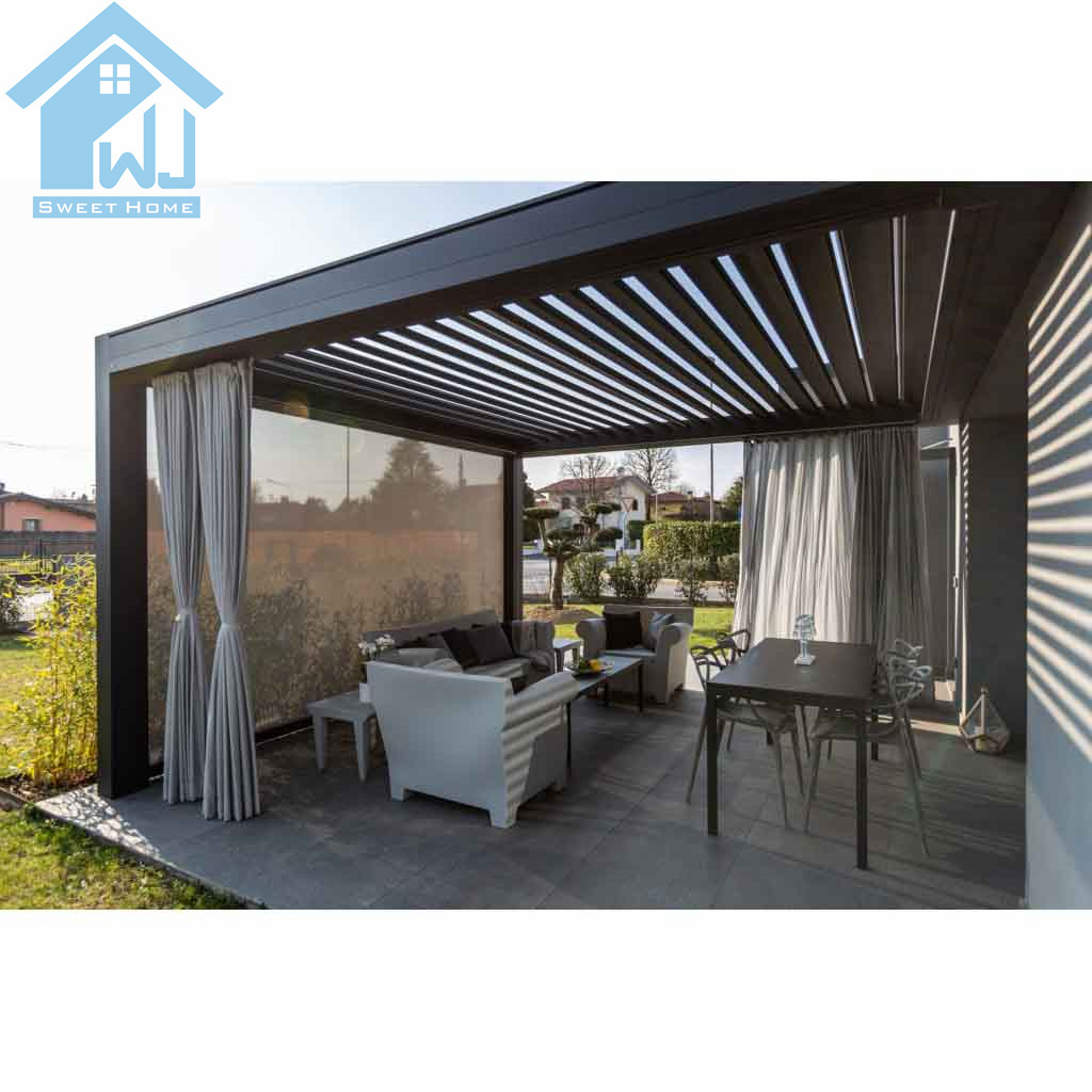 Factory Wholesale Aluminum Pergola Outdoor Gazebo for Garden aluminum pergola turkey