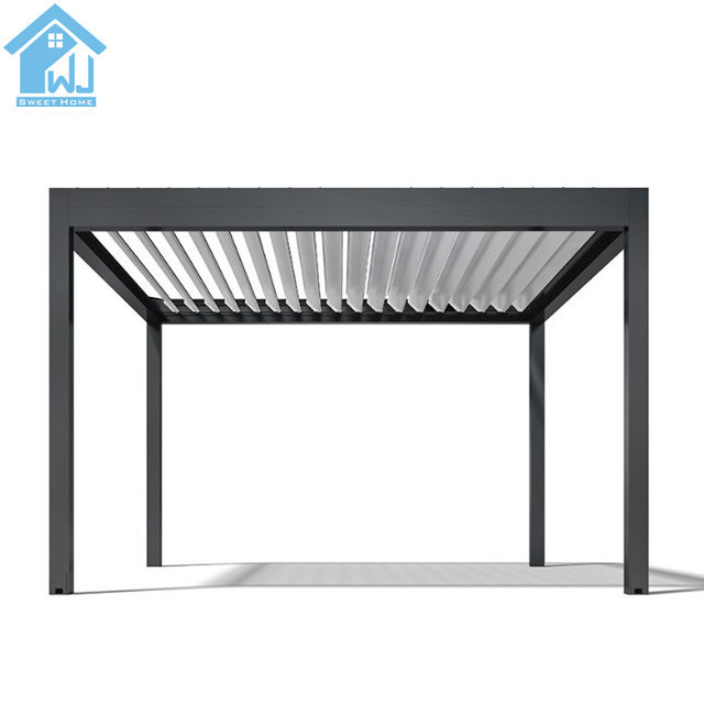 bracket shade arch aluminum pergola kits for sale bioclimatic pergola awning garden canopy waterproof gazebo