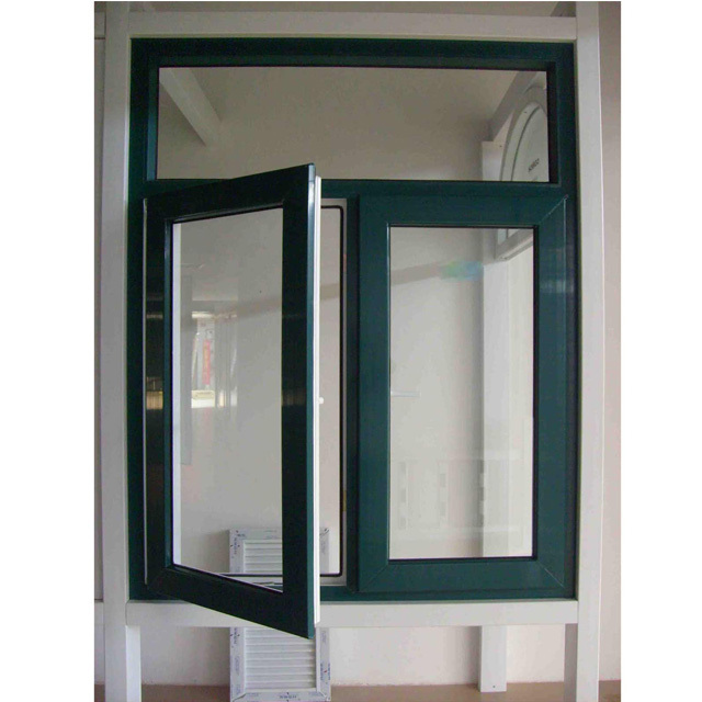 Double glazed casement window / arched casement aluminium windows with grills