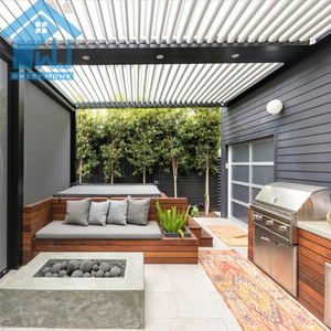 10x12 Louvered Roof Outside Shade Covered Patio Louvered Pergola Price Outdoor Kitchen