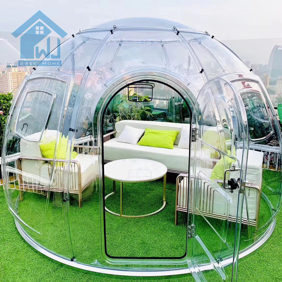 Morden PC Dome Star View House Outdoor Garden Sun Room Greenhouse Arches Arbours for Home