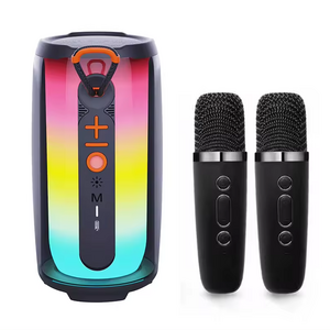 pulse 6 For Home Party Ktv Music Singing Wireless Bluetooth Speaker Ktv Karaoke Speaker Audifonos With Handheld Microphone