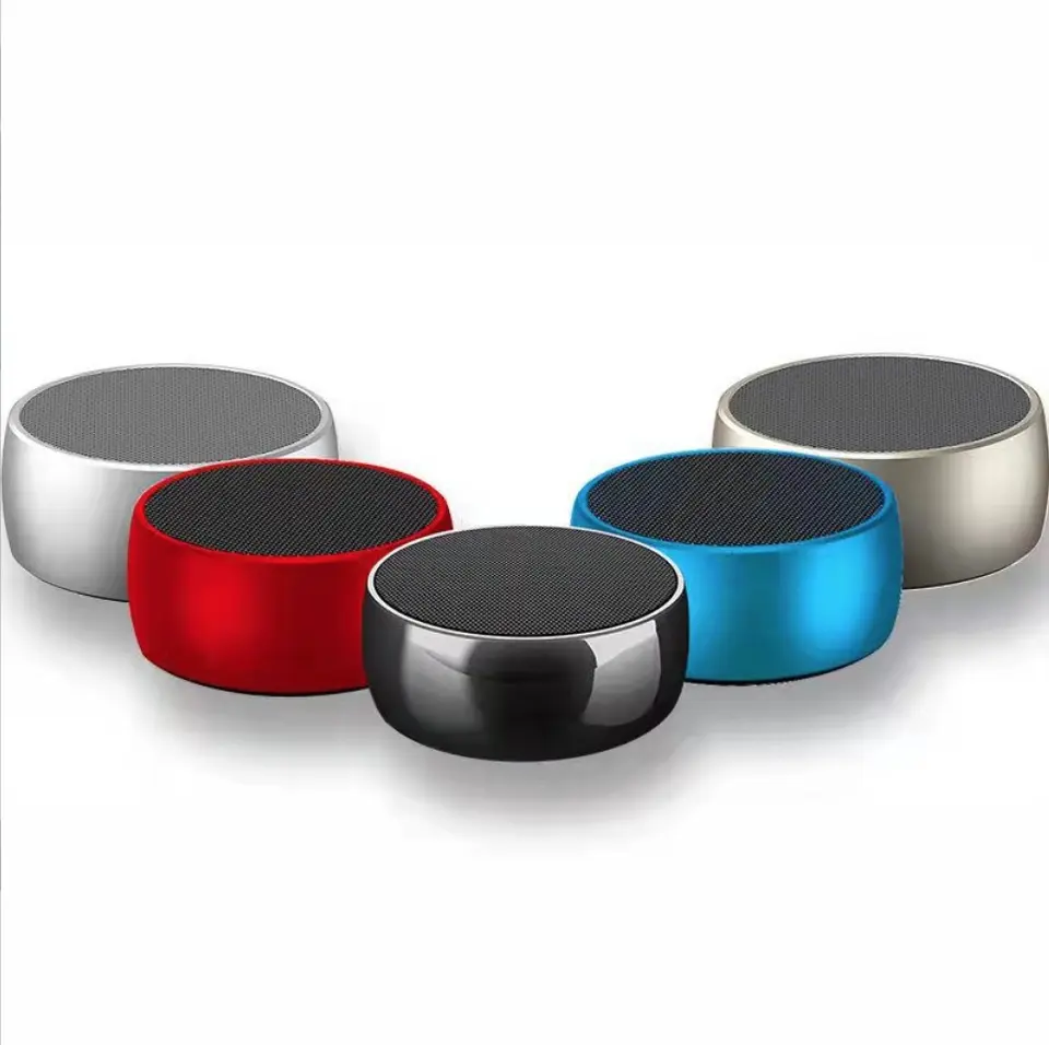 Hot sell Sell Cheap Round Sound Portable Mobile Small Mini Speaker Creative Wireless Speaker Smart dj Audio Outdoor Speaker