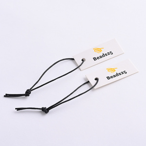 Custom Design Hangta Printing Logo Label Small Paper Swing Price Tickets Hang Tags for Sunglass