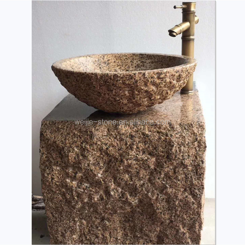 Natural Granite Farm Sink Outdoor Wash Basin Sinks