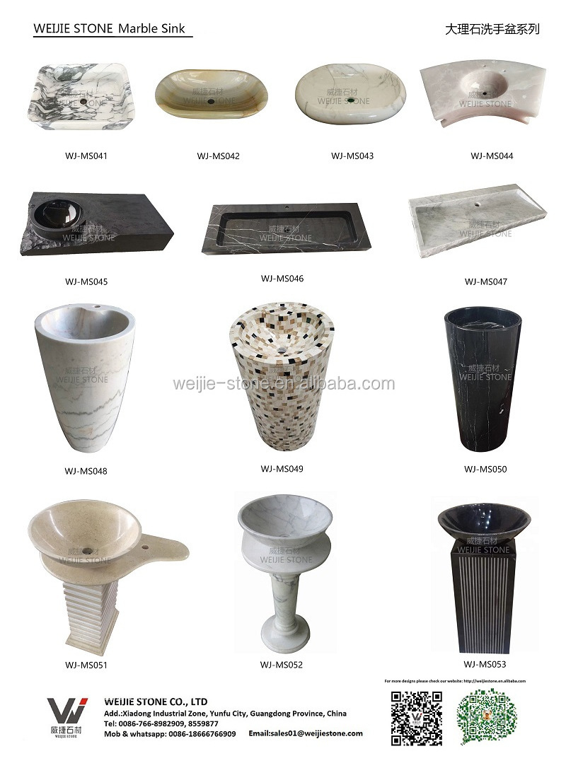 Natural Granite Farm Sink Outdoor Wash Basin Sinks