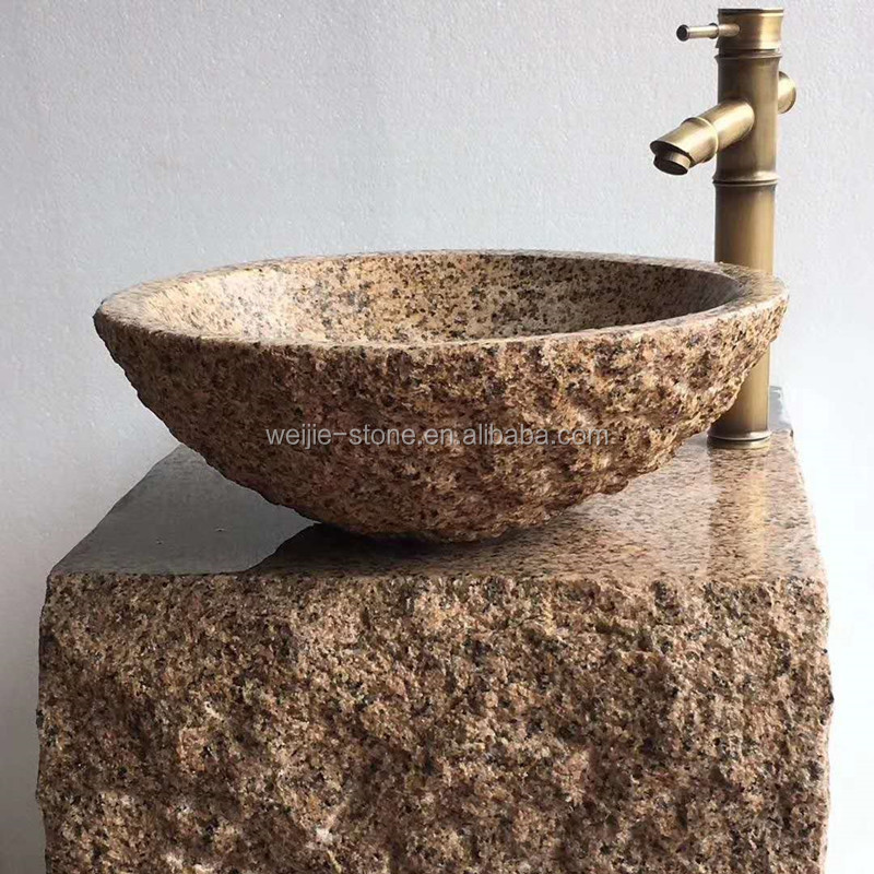 Natural Granite Farm Sink Outdoor Wash Basin Sinks