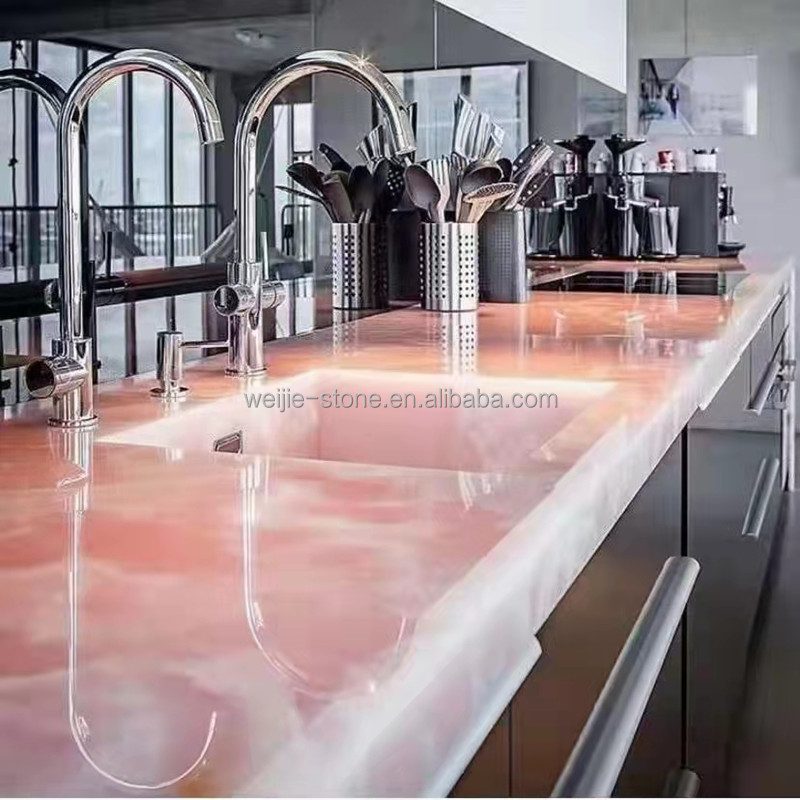 Transparent Pink Onyx Table Slabs Price,transparent alabaster onyx stone, Onyx Vase transparent marble tv background