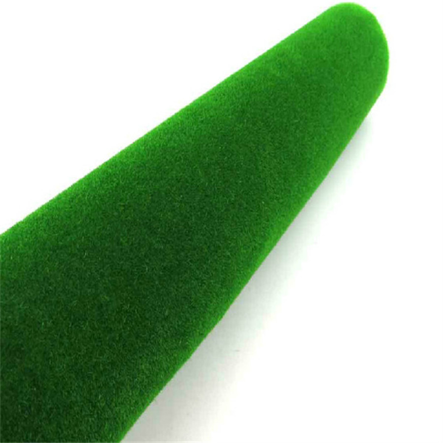 1*2.5M Flock Artificial Natural Green Grass Mat For Architecture Model Building Train Diorama Layout