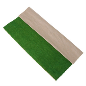 1*2.5M Flock Artificial Natural Green Grass Mat For Architecture Model Building Train Diorama Layout