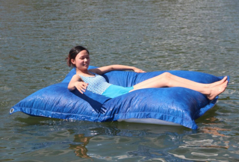 Outdoor swimming pool bean bag  floating bean bags for pool