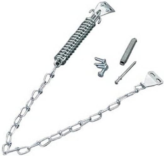 Storm Door Chain and Spring,Storm Door Crash, Chain Door Stops Single Screen Door Chain