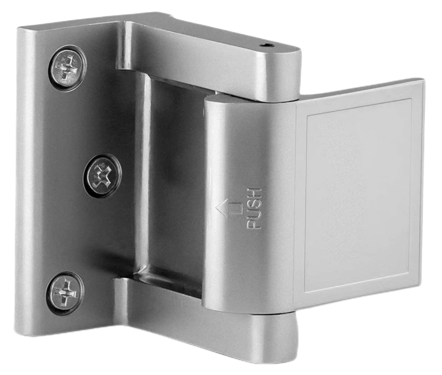 Hotel Security Door Lock Reinforcer Privacy Door Latch for in-Swinging Doors Extra High Home