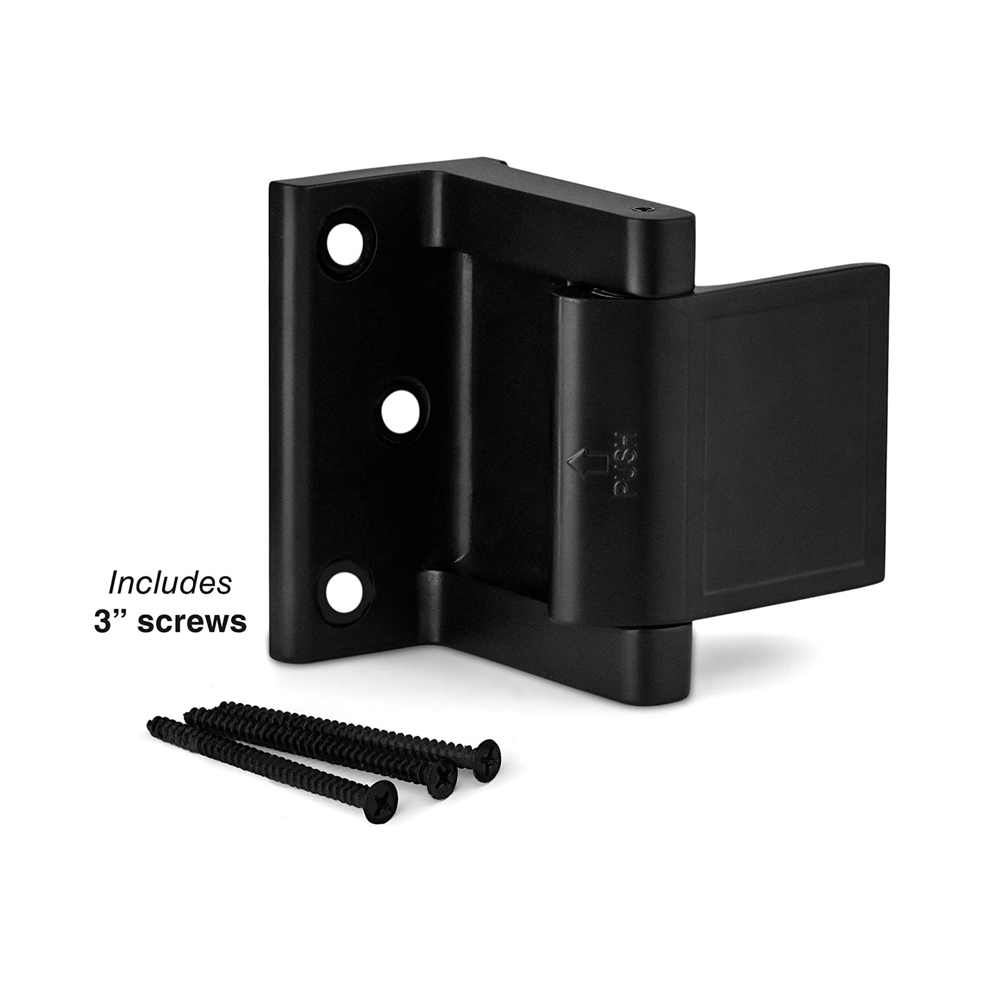 Hotel Security Door Lock Reinforcer Privacy Door Latch for in-Swinging Doors Extra High Home