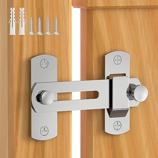 Safe barn Door Locks and latches for Barn Door, Pet Door, Bathroom