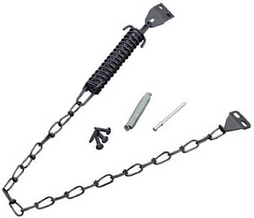 Storm Door Chain and Spring,Storm Door Crash, Chain Door Stops Single Screen Door Chain