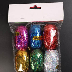 Holographic Curling Ribbon Egg 6/3 Pack for Decoration and Gift Wrap