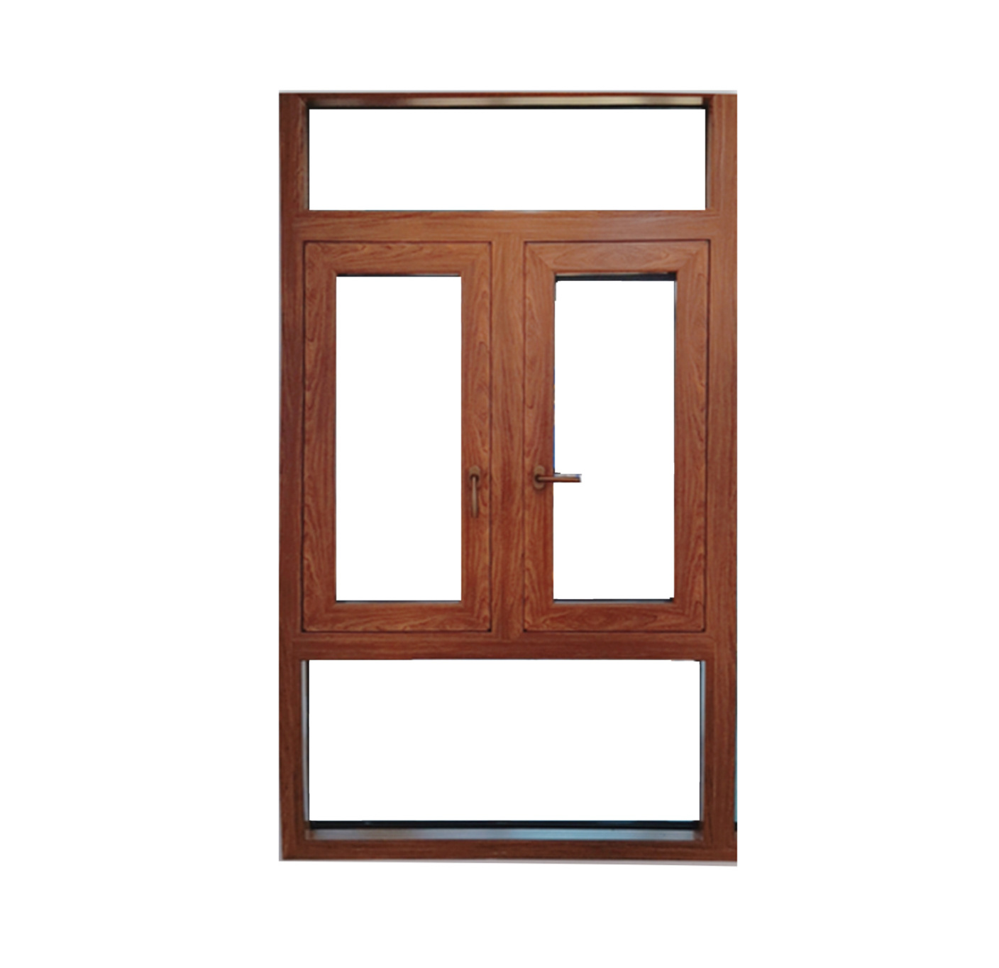 new design Glass Casement Windows safe Soundproof aluminum swing windows double casement window