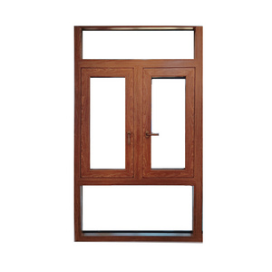 new design Glass Casement Windows safe Soundproof aluminum swing windows double casement window