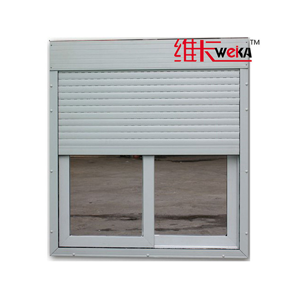 aluminum roller shutter window with roller up /rolling windows blinds shades & shutters