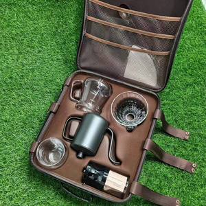 Coffee accessories home camping coffee travel sets coffee machine pot sets  gift set Packaging